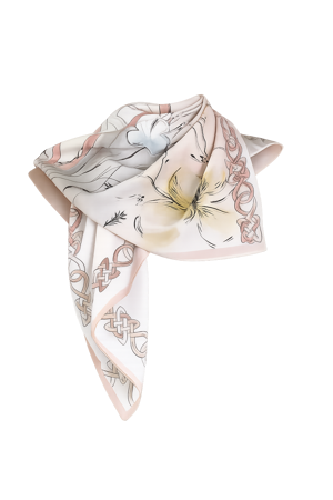 Floral Ornament Scarf Armenian By Origin